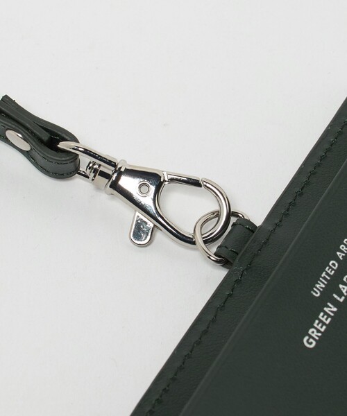 green label relaxing（グリーンレーベルリラクシング）の「GLR イタリアンレザー IDケース 定期入れ パスケース（パスケース・メンズ・ブラック/ダークグリーン・FREE）」の13枚目の写真