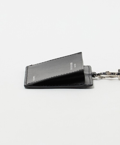 green label relaxing（グリーンレーベルリラクシング）の「GLR イタリアンレザー IDケース 定期入れ パスケース（パスケース・メンズ・ブラック/ダークグリーン・FREE）」の4枚目の写真