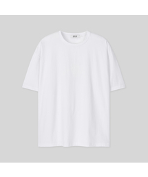 WORK ON BODY OFF（ワークオンボディオフ）の「アクアビットクーリングソリッドオーバーサイズ半袖Tシャツ-ホワイト（Tシャツ/カットソー）」