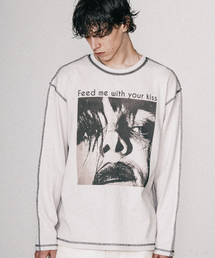 VASTIC（バスティック）の「リバースフィードミロングスリーブ_メランジ（Tシャツ/カットソー）」
