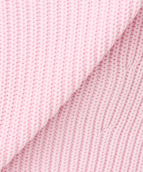 SLOBE IENA（スローブイエナ）の「バルキーコットンプルオーバー（ニット/セーター・レディース・ホワイト/ネイビー/ピンク系その他・FREE）」の7枚目の写真