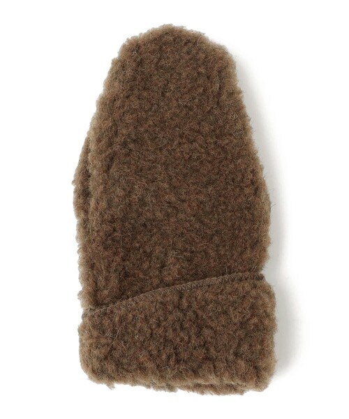 COLD BREAKER（コールドブレーカー）の「COLDBREAKER: FREEZE MITTEN GLOVE (ミトン/手袋)（手袋・メンズ・ライトグレー/ブラウン/ブラック・ONE SIZE）」の4枚目の写真