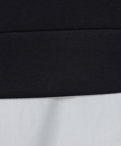 COMME CA Wardrobe（コムサワードローブ）の「レーヨンミックスダンボール プルオーバー（Tシャツ/カットソー・レディース・ネイビー/杢グレー・FREE）」の20枚目の写真