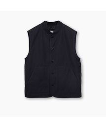THE MAPLE SYRUP FACOTRY（メイプルシロップファクトリー）の「Utility Over Vest Black（ベスト）」