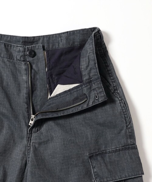 BEAMS BOY（ビームスボーイ）の「リップストップ ミリタリー パンツ（カーゴパンツ・レディース・ネイビー/チャコールグレー・0/2/1）」の17枚目の写真