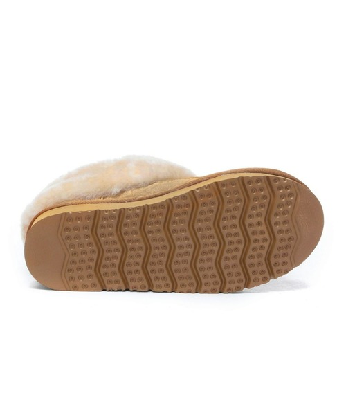 EVERAU（エヴァーユー）の「【EVERAU】 Homey Slipper Suede（ブーツ・レディース・グレー/ブラウン・6/7/8）」の10枚目の写真