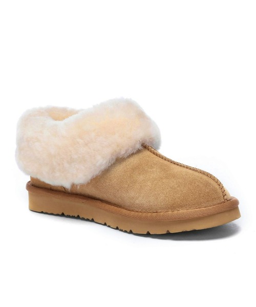 EVERAU（エヴァーユー）の「【EVERAU】 Homey Slipper Suede（ブーツ・レディース・グレー/ブラウン・6/7/8）」の9枚目の写真