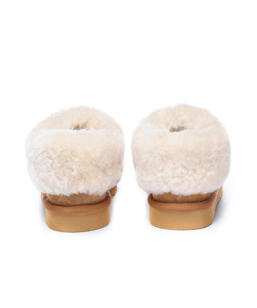 EVERAU（エヴァーユー）の「【EVERAU】 Homey Slipper Suede（ブーツ・レディース・グレー/ブラウン・6/7/8）」の12枚目の写真