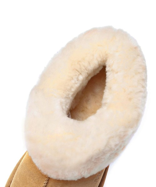 EVERAU（エヴァーユー）の「【EVERAU】 Homey Slipper Suede（ブーツ・レディース・グレー/ブラウン・6/7/8）」の15枚目の写真