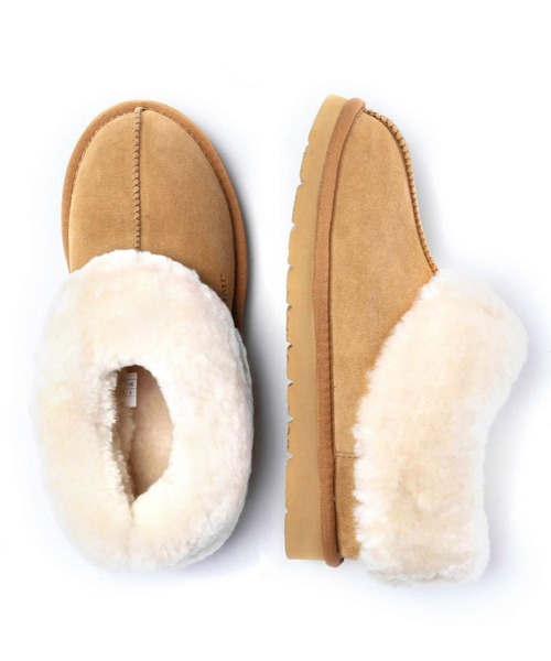 EVERAU（エヴァーユー）の「【EVERAU】 Homey Slipper Suede（ブーツ・レディース・グレー/ブラウン・6/7/8）」の13枚目の写真