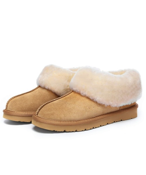 EVERAU（エヴァーユー）の「【EVERAU】 Homey Slipper Suede（ブーツ・レディース・グレー/ブラウン・6/7/8）」の6枚目の写真