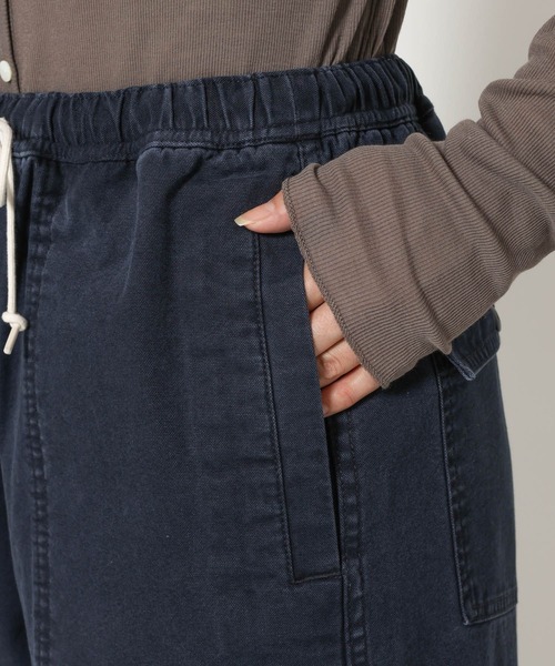 BABYLONE(バビロン)の「ダックベイカーパンツ(その他パンツ・レディース・ネイビー/ライトベージュ・36inch/34inch)」の11枚目の写真
