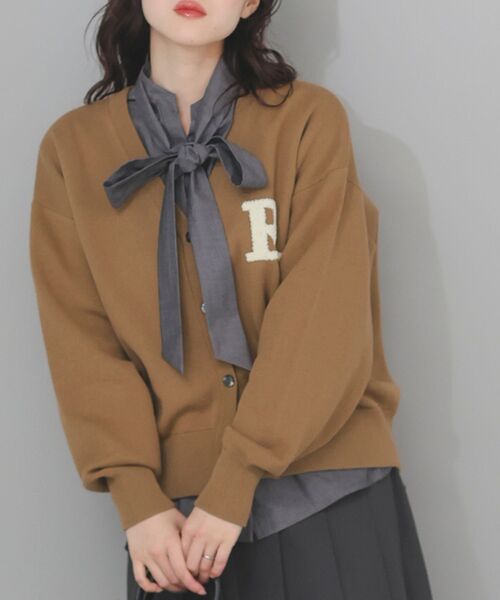 le.coeur blanc（ルクールブラン）の「ボウタイダンガリーシャツ（シャツ/ブラウス・レディース・ネイビー/ブラック・38）」の19枚目の写真