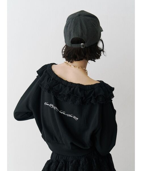 jouetie（ジュエティ）の「スタッズロゴキャップ（キャップ・レディース・ブルー/ブラック/ブラウン・FREE）」の5枚目の写真