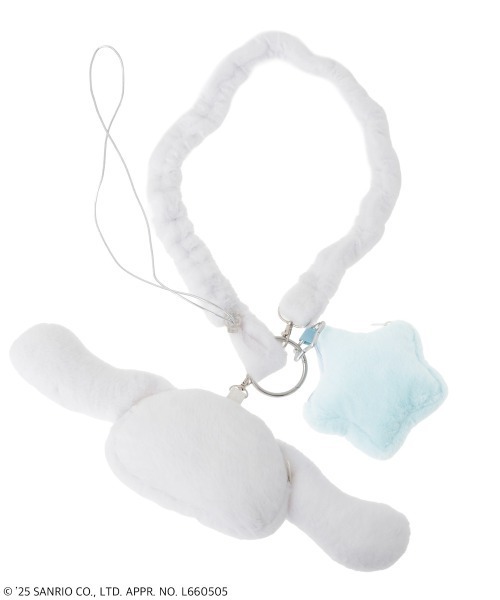 Candy Stripper（キャンディストリッパー）の「【CINNAMOROLL】WITH PEPE STAR ポシェット（ショルダーバッグ・レディース・オフホワイト・FREE）」の2枚目の写真