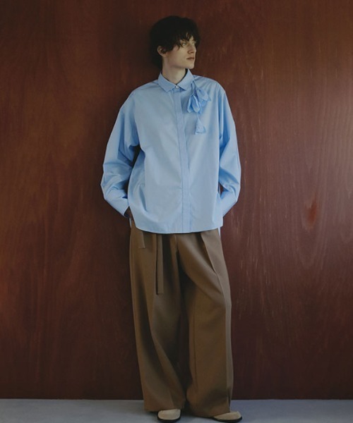 SANTEフラワーモチーフデザインシャツ（シャツ/ブラウス）｜ETRE TOKYO