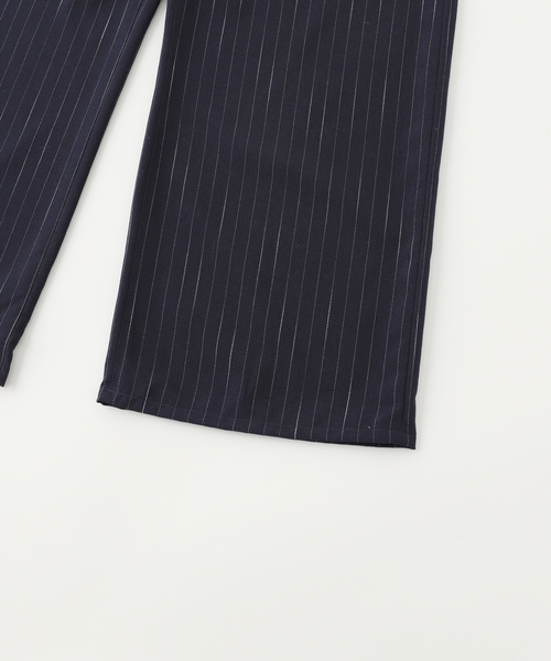 PULP/417EDIFICE（パルプフォーワンセブンエディフィス）の「JIEDA / ジエダ STRIPE WIDE ONE TUCK PANTS（その他パンツ・メンズ・グレー/ネイビー・1/2）」の5枚目の写真