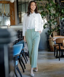 ANY SIS（エニィスィス）の「褒めらレディストレッチ セミフレア テーパードパンツ（その他パンツ）」