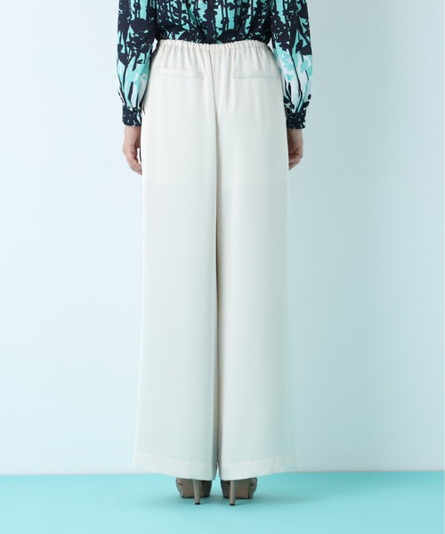 PINKY&DIANNE（ピンキーアンドダイアン）の「◆サテンワイドパンツ（その他パンツ・レディース・ベージュ系その他5/ホワイト系その他2/ブラック・38）」の17枚目の写真