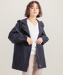 【非フッ素撥水加工・UVカット】撥水加工フードブルゾン