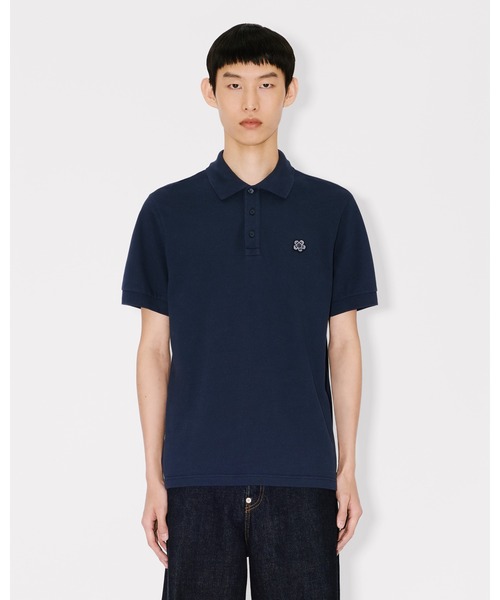 KENZO（ケンゾー）の「'Boke Flower' スリム ポロ イン コットン（ポロシャツ・メンズ・ブルー系その他4・MEDIUM/SMALL/LARGE/X-LARGE）」の3枚目の写真
