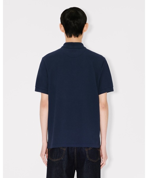 KENZO（ケンゾー）の「'Boke Flower' スリム ポロ イン コットン（ポロシャツ・メンズ・ブルー系その他4・MEDIUM/SMALL/LARGE/X-LARGE）」の4枚目の写真