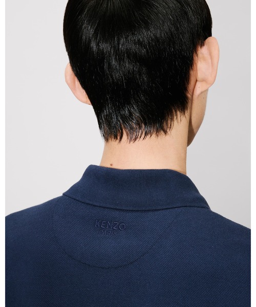 KENZO（ケンゾー）の「'Boke Flower' スリム ポロ イン コットン（ポロシャツ・メンズ・ブルー系その他4・MEDIUM/SMALL/LARGE/X-LARGE）」の2枚目の写真