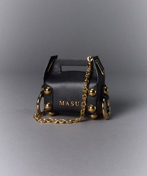 MASU（エムエーエスユー）の「【M A S U】LEATHER CAKE BAG PETIT（かごバッグ）」
