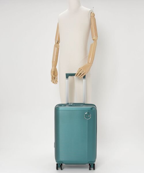 AMERICAN TOURISTER（アメリカンツーリスター）の「アメリカンツーリスター GEMINA PRO スピナー55/20 エキスパンダーTSA V2 エヴァ―グリーン（スーツケース/キャリーバッグ・レディース・ダークグリーン・S）」の9枚目の写真