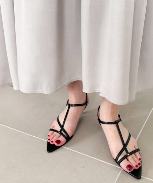 Doux archives（ドゥアルシーヴ）の「ニットＳＥＴティアードキャミワンピース（ワンピース・レディース・グレイッシュベージュ/サックスブルー/チャコールグレー・FREE）」の20枚目の写真