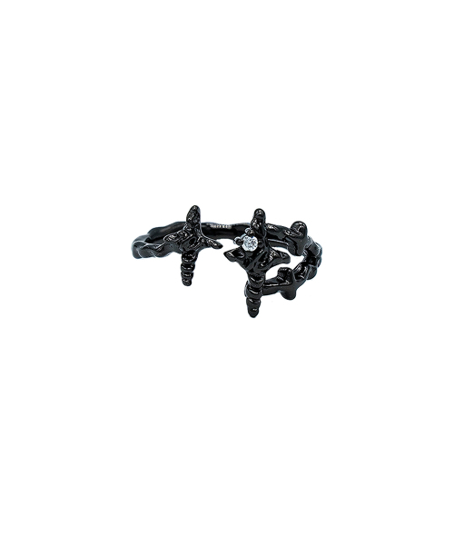 RANDOMOFF（ランダムオフ）の「Spark wire Ring（リング・レディース・その他・ONE SIZE）」の2枚目の写真