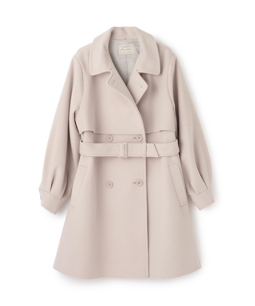 mezzo piano Junior（メゾピアノジュニア）の「フェイクファー衿つき