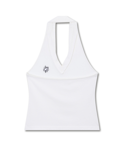 MICHIKO LONDON(ミチコ ロンドン)の「ホルターネックPKトップ アイボリー(Tシャツ/カットソー・レディース・その他・S/M)」の6枚目の写真