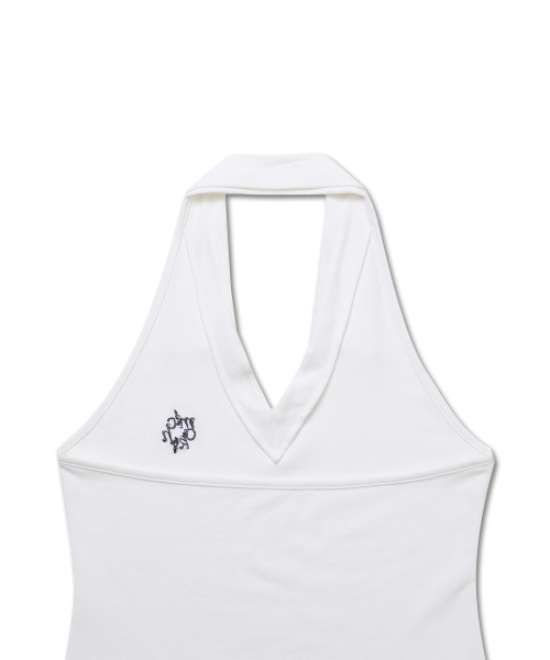 MICHIKO LONDON(ミチコ ロンドン)の「ホルターネックPKトップ アイボリー(Tシャツ/カットソー・レディース・その他・S/M)」の7枚目の写真