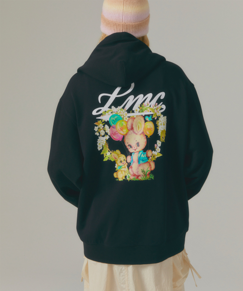 セール】FLOWER BUNNIES HOODIE black（パーカー）｜LMC（ ）の