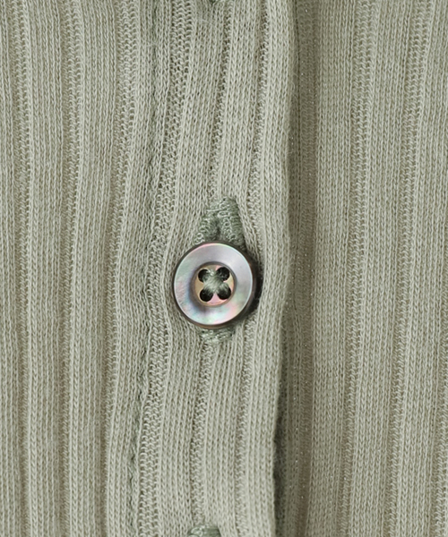 JOURNAL STANDARD（ジャーナルスタンダード）の「《追加》シアーテレコヘンリーネックプルオーバー（Tシャツ/カットソー・レディース・ホワイト系その他/ブラウン/イエロー系その他/モスグリーン・FREE）」の10枚目の写真