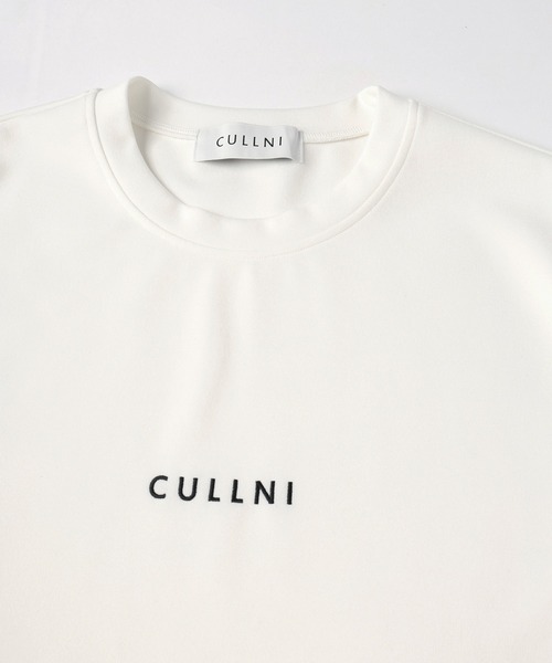CULLNI（クルニ）の「CULLNI Logo Embroidery Short Sleeve Pullover（Tシャツ/カットソー・メンズ・ブラック/ダークブラウン/ホワイト/ネイビー/ベージュ/モカ・2/1/0）」の8枚目の写真