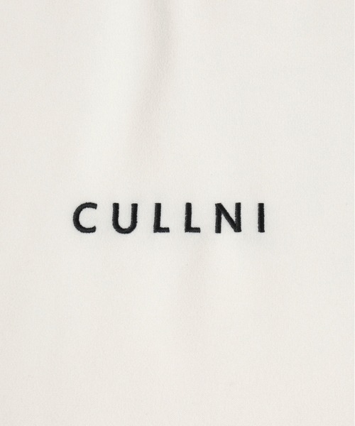 CULLNI（クルニ）の「CULLNI Logo Embroidery Short Sleeve Pullover（Tシャツ/カットソー・メンズ・ブラック/ダークブラウン/ホワイト/ネイビー/ベージュ/モカ・2/1/0）」の9枚目の写真