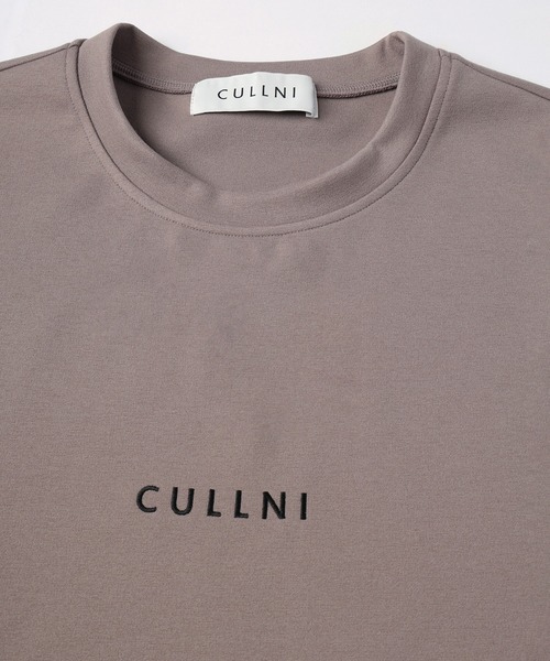 CULLNI（クルニ）の「CULLNI Logo Embroidery Short Sleeve Pullover（Tシャツ/カットソー・メンズ・ブラック/ダークブラウン/ホワイト/ネイビー/ベージュ/モカ・2/1/0）」の14枚目の写真