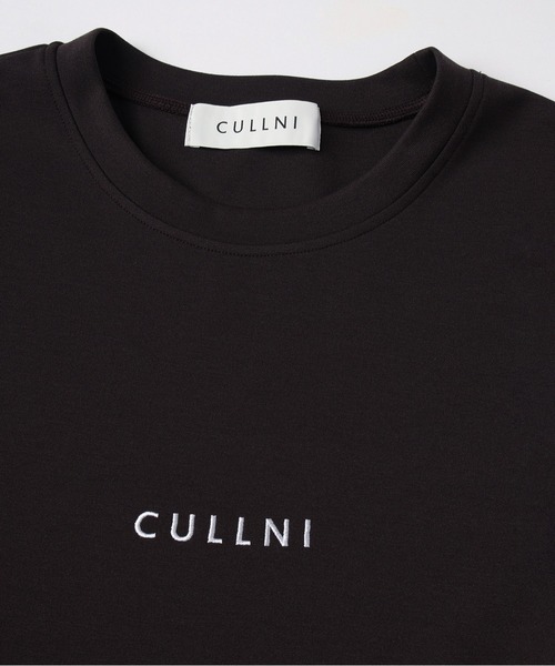 CULLNI（クルニ）の「CULLNI Logo Embroidery Short Sleeve Pullover（Tシャツ/カットソー・メンズ・ブラック/ダークブラウン/ホワイト/ネイビー/ベージュ/モカ・2/1/0）」の17枚目の写真