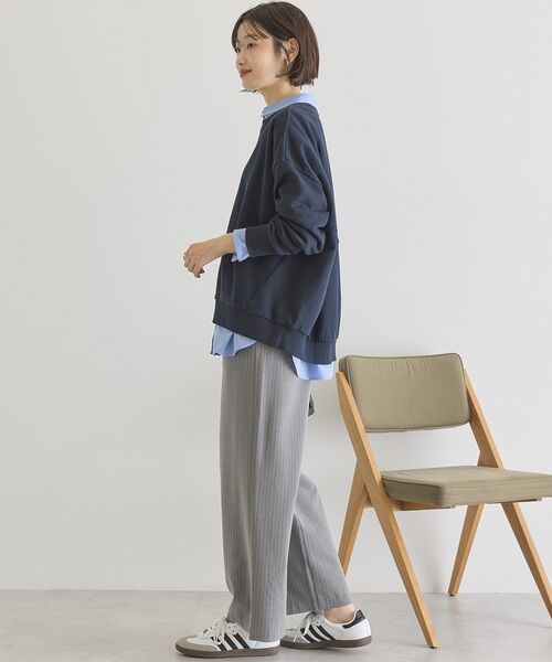 AMERICAN HOLIC（アメリカンホリック）の「コクーンスウェット（スウェット・レディース・ブラック/ネイビー/グレー系その他/ライトピンク・M/L）」の11枚目の写真