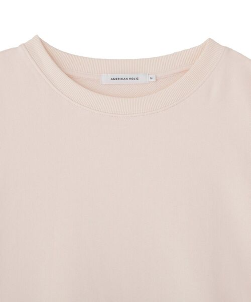 AMERICAN HOLIC（アメリカンホリック）の「コクーンスウェット（スウェット・レディース・ブラック/ネイビー/グレー系その他/ライトピンク・M/L）」の15枚目の写真