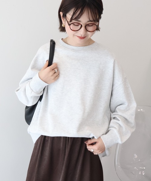 AMERICAN HOLIC（アメリカンホリック）の「コクーンスウェット（スウェット・レディース・ブラック/ネイビー/グレー系その他/ライトピンク・M/L）」の5枚目の写真