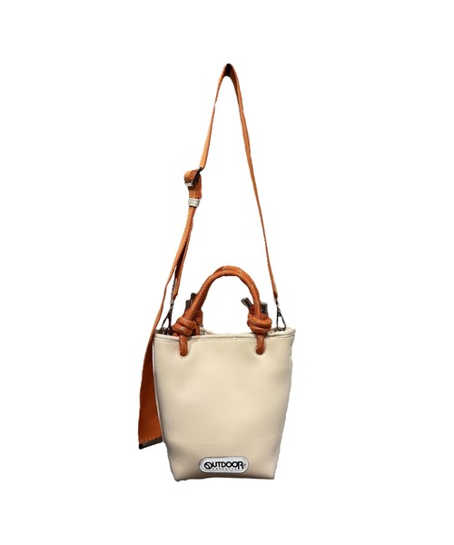 OUTDOOR PRODUCTS(アウトドアプロダクツ)の「OUTDOOR PRODUCTS/アウトドアプロダクツ NEOPRENE TOTE ロープハンドル トートバッグ 調整可能 秋 秋服 2026年秋冬(ショルダーバッグ・レディース・ブラック/グレー/アイボリー・FREE)」の4枚目の写真