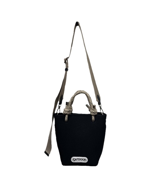 OUTDOOR PRODUCTS(アウトドアプロダクツ)の「OUTDOOR PRODUCTS/アウトドアプロダクツ NEOPRENE TOTE ロープハンドル トートバッグ 調整可能 秋 秋服 2026年秋冬(ショルダーバッグ・レディース・ブラック/グレー/アイボリー・FREE)」の9枚目の写真