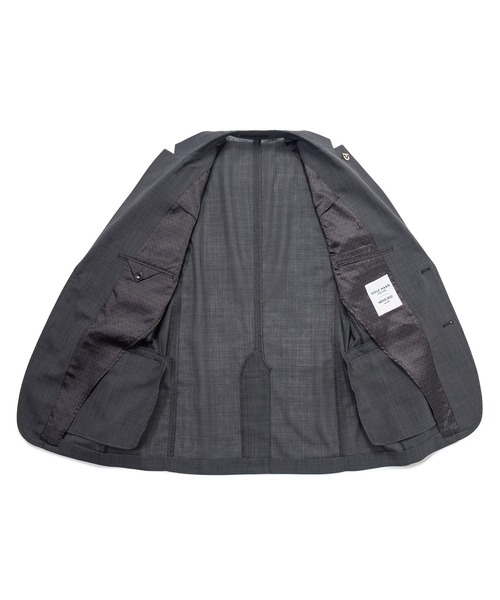 MEN'S BIGI(メンズビギ)の「【COLE HAAN/コール ハーン】別注 サマーサイロフィルウールピンチェックジャケット<通気性>(テーラードジャケット・メンズ・グレー/ネイビー・04/03/02/01)」の13枚目の写真