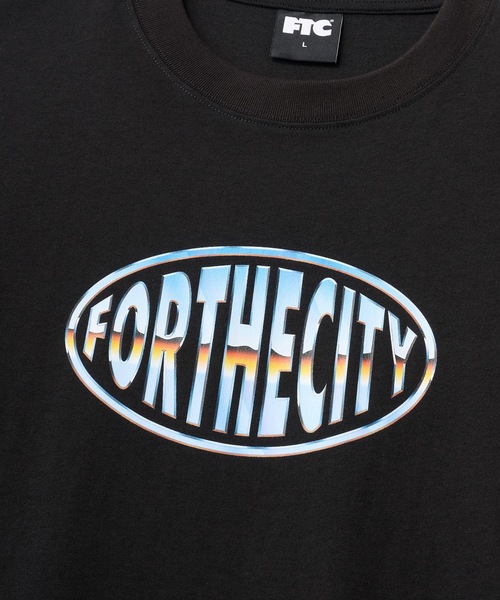 FTC（エフティーシー）の「CITY CHROME L/S TEE（Tシャツ/カットソー・メンズ・ホワイト/ブラウン/ブラック・MEDIUM/LARGE/X-LARGE/SMALL）」の6枚目の写真