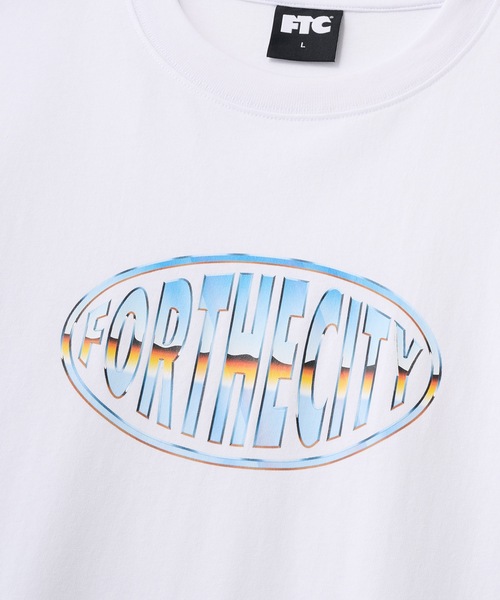 FTC（エフティーシー）の「CITY CHROME L/S TEE（Tシャツ/カットソー・メンズ・ホワイト/ブラウン/ブラック・MEDIUM/LARGE/X-LARGE/SMALL）」の4枚目の写真