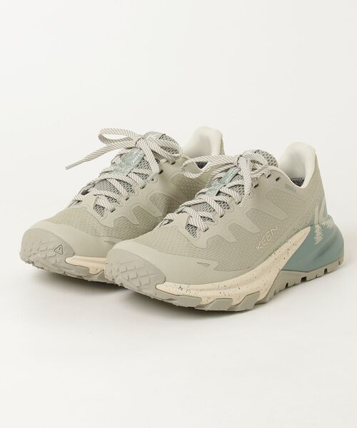 KEEN(キーン)の「TARGHEE APEX WP / ターギー エイペックス ウォータープルーフ / レディース シューズ(スニーカー・レディース・ベージュ系その他・25.5cm/25cm/24.5cm/24cm/23.5cm/23cm)」の7枚目の写真