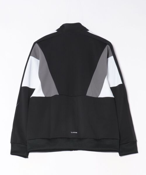 adidas(アディダス)の「adidas/アディダス トラックジャケット レディース UVカット W TEAM トラックトップ VX331(スウェット・レディース・ブラック×ホワイト・M/L)」の2枚目の写真